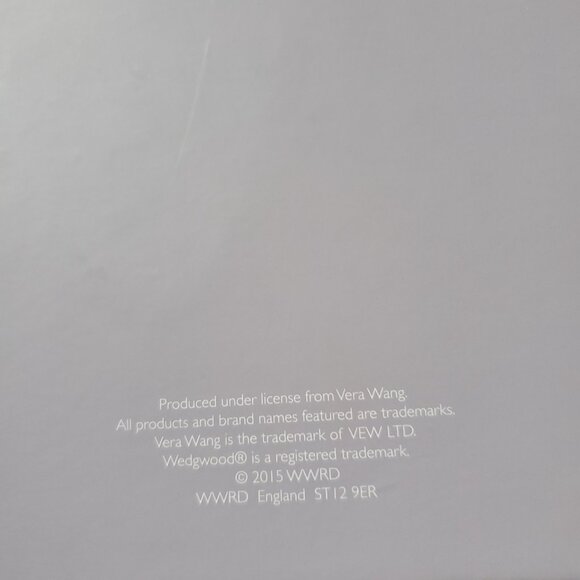 WEDGEWOOD x VERA WANG INFINITY 5 x 7 Picture Frame Designer Decor Wedding Gift - Picture 8 of 9